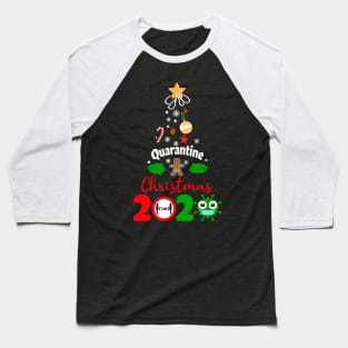 Quarantine Christmas 2020, Funny Design Pajamas Family Gifts Baseball T-Shirt